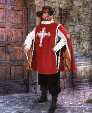 Cardinal Guard Tabard. Windlass. Tabardo Guardia del Cardenal. Marto
